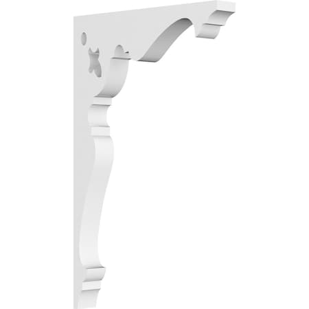 Ekena Millwork Heath Architectural Grade PVC Bracket, 5/8"W X 4 1/2"D X 7"H BKTP01X04X07HE